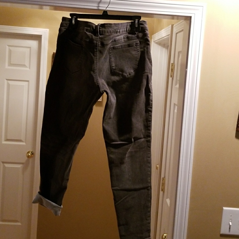Dark Grey Stretchy like jeans - Picture 2 of 7